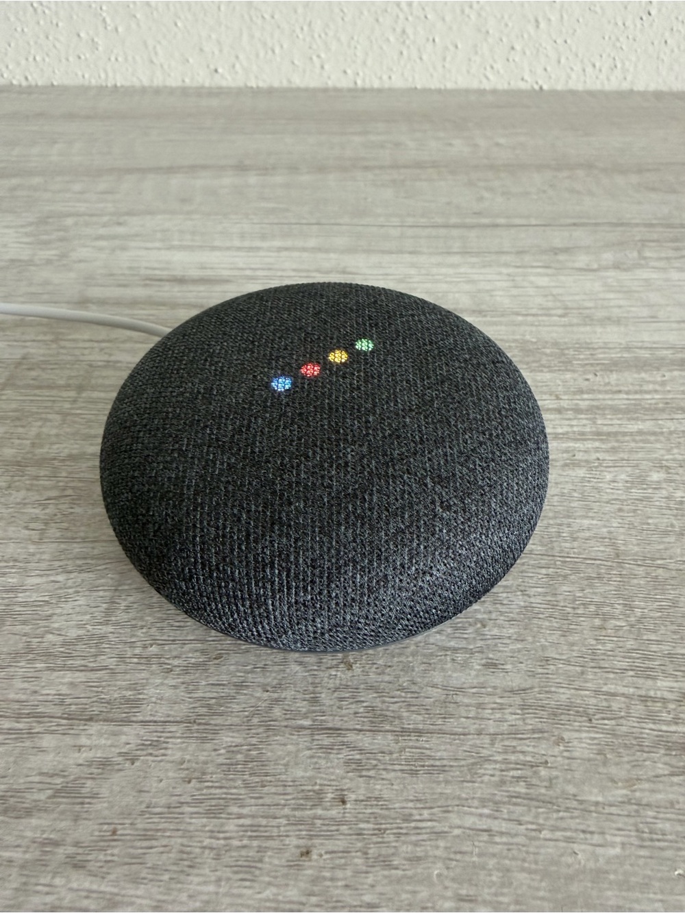 Google Home Mini Smart Speaker Charcoal H0A Google Assistant Tested Works
